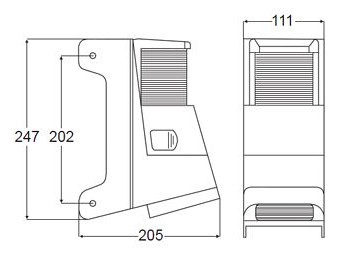 2LT 998 504-001 Wymiary