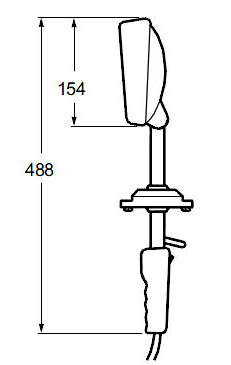 Szperacz stacjonarny Twin Beam - wymiary